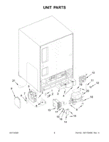 04 - Unit Parts parts for Whirlpool Refrigerator JUBFL242HX02 from AppliancePartsPros.com