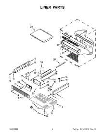 02 - Cabinet Parts parts for Whirlpool JUDFP242HM00 from AppliancePartsPros.com