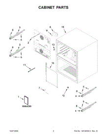06 - Unit Parts parts for Whirlpool JUDFP242HM00 from AppliancePartsPros.com