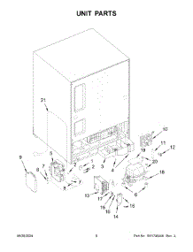04 - Unit Parts parts for Whirlpool JUGFL242HM02 from AppliancePartsPros.com