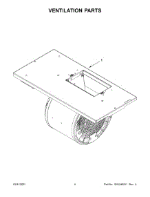 03 - Ventilation Parts parts for Whirlpool Range Hood JXW9030HP2 from AppliancePartsPros.com