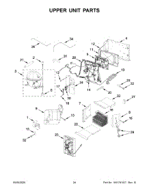 Upper Unit Parts parts for Whirlpool Refrigerator KBSD706MPS01 from AppliancePartsPros.com
