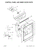03 - Control Panel And Inner Door Parts