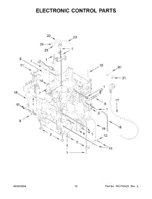 07 - Electronic Control Parts parts for Whirlpool Air Conditioner KES8556SX0 from AppliancePartsPros.com