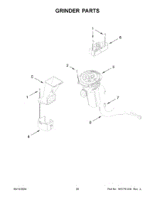 Grinder Parts parts for Whirlpool Air Conditioner KES8558JP0 from AppliancePartsPros.com