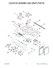 03 - Cooktop, Burner And Grate Parts