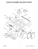 03 - Cooktop, Burner And Grate Parts