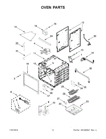 05 - Oven Parts parts for Whirlpool Range KFGC506JBK00 from AppliancePartsPros.com