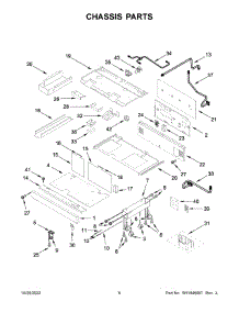04 - Chassis Parts parts for Whirlpool Range KFGC558JSC05 from AppliancePartsPros.com