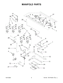 04 - Manifold Parts parts for Whirlpool Range KFGD500ESS12 from AppliancePartsPros.com