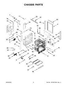 04 - Chassis Parts parts for Whirlpool Air Conditioner KFID500ESS05 from AppliancePartsPros.com