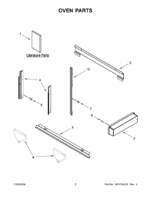 02 - Oven Parts parts for Whirlpool Microwave KMBP107EBS21 from AppliancePartsPros.com