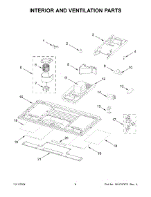 04 - Interior And Ventilation Parts parts for Whirlpool Microwave KMML550RPS00 from AppliancePartsPros.com