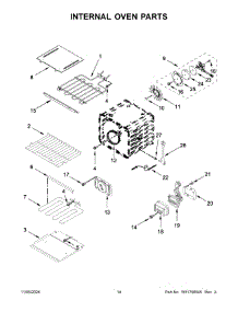 08 - Internal Oven Parts parts for Whirlpool Wall Oven KOCE900HBS24 from AppliancePartsPros.com