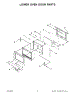 05 - Lower Oven Door Parts