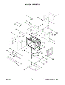 03 - Oven Parts parts for Whirlpool Range KODT100ESS04 from AppliancePartsPros.com