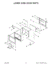 04 - Lower Oven Door Parts