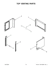 06 - Top Venting Parts parts for Whirlpool Microwave KOEC527PBS01 from AppliancePartsPros.com