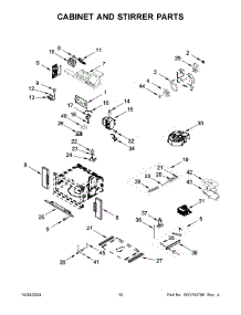 06 - Cabinet And Stirrer Parts parts for Whirlpool Microwave KOEC530PSS01 from AppliancePartsPros.com