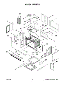 03 - Oven Parts parts for Whirlpool Microwave KOEC530PWH01 from AppliancePartsPros.com
