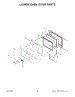 05 - Lower Oven Door Parts