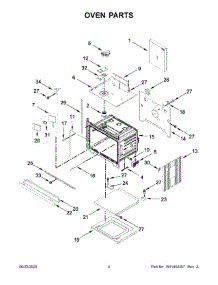 03 - Oven Parts parts for Whirlpool Wall Oven KOSE500ESS05 from AppliancePartsPros.com