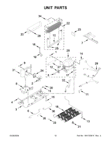 07 - Unit Parts parts for Whirlpool Refrigerator KRBR102ESS05 from AppliancePartsPros.com