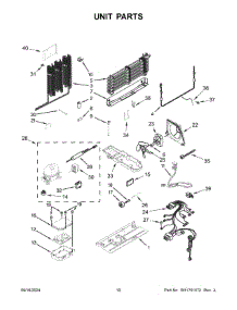 06 - Unit Parts parts for Whirlpool Refrigerator KRFF300ESS06 from AppliancePartsPros.com