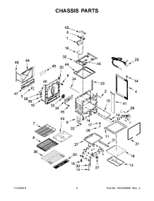 03 - Chassis Parts parts for Whirlpool Range KSGB900ESS3 from AppliancePartsPros.com
