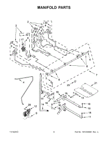 04 - Manifold Parts parts for Whirlpool Range KSGB900ESS3 from AppliancePartsPros.com