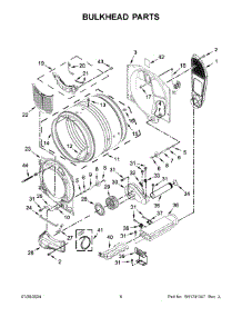 04 - Bulkhead Parts parts for Whirlpool Dryer MED7020RF0 from AppliancePartsPros.com