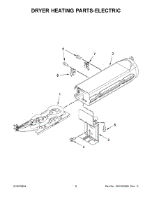 Dryer Heating Parts-Electric parts for Whirlpool Dryer MED7230HW0 from AppliancePartsPros.com