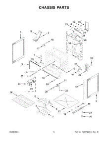 04 - Chassis Parts parts for Whirlpool Air Conditioner MFES4030RS0 from AppliancePartsPros.com