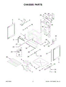 04 - Chassis Parts parts for Whirlpool Air Conditioner MFES4030RW0 from AppliancePartsPros.com