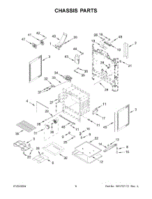 04 - Chassis Parts parts for Whirlpool Range MFES6030RZ0 from AppliancePartsPros.com