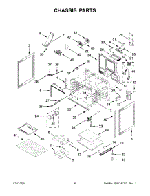 04 - Chassis Parts parts for Whirlpool Air Conditioner MFES8030RZ0 from AppliancePartsPros.com