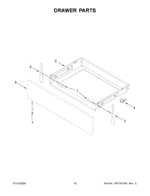 06 - Drawer Parts parts for Whirlpool Air Conditioner MFES8030RZ0 from AppliancePartsPros.com
