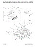 03 - Burner Box, Gas Valves And Switch Parts