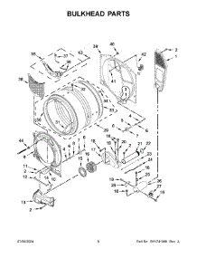 04 - Bulkhead Parts parts for Whirlpool Dryer MGD7020RW0 from AppliancePartsPros.com
