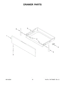 07 - Drawer Parts parts for Whirlpool Range MGR7700LZ5 from AppliancePartsPros.com