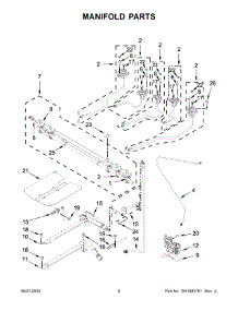 04 - Manifold Parts parts for Whirlpool Range MGS8800PZ0 from AppliancePartsPros.com