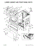 03 - Lower Cabinet And Front Panel Parts