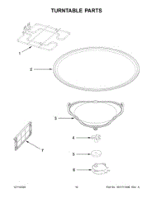 06 - Turntable Parts parts for Whirlpool Microwave MMV4207JZ01 from AppliancePartsPros.com