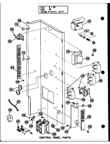 Control Panel Parts (Eg3.5,12-1K / P55199-44C) (Eg4,12-1 / P55199-45C) (Eg5,12-1 / P55199-47C) (Eg5,12-3 / P55199-48C) (Eg4,12-3 / P55199-46C) (Eg3.5,12-1K / P55199-49C) (Eg4,12-1 / P55199-50C) (Eg4,12-3 / P55199-51C) (Eg5,12-1 / P55199-52C) (Eg5,12-3 / P55199-53C) parts for Whirlpool Air Conditioner P5519813C from AppliancePartsPros.com