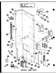 Control Panel Parts (Eg2,12-1 / P55198-16C) (Eg2.5,12-1 / P55198-17C) (Eg3,12-1 / P55198-18C) parts for Whirlpool Air Conditioner P5519814C from AppliancePartsPros.com