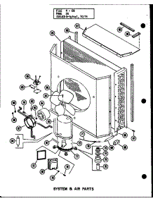 System & Air Parts (Eg3.5,12-1K / P55199-44C) (Eg4,12-1 / P55199-45C) (Eg5,12-1 / P55199-47C) (Eg5,12-3 / P55199-48C) (Eg4,12-3 / P55199-46C) (Eg3.5,12-1K / P55199-49C) (Eg4,12-1 / P55199-50C) (Eg4,12-3 / P55199-51C) (Eg5,12-1 / P55199-52C) (Eg5,12-3 / P55199-53C) parts for Whirlpool Air Conditioner P5519815C from AppliancePartsPros.com