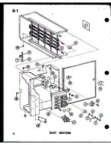 Duct Heaters (D55338-5 / P55338-5C) (D55338-10 / P55338-10C) (D55388-15 / P55338-15C) (D55338-20 / P55338-20C) parts for Whirlpool Refrigerator P5533815C from AppliancePartsPros.com