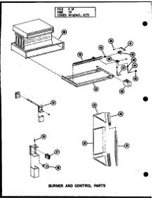 Burner And Control Parts (Gs-80D / P96286-1F) (Gs-100D / P96286-4F) (Gs-80D-3 / P96140-14F) (Gs-80D-3 / P96286-14F) (Gs-100D-4 / P96140-6F) (Gs-100D-4 / P96286-6F) parts for Whirlpool Range P9628610F from AppliancePartsPros.com