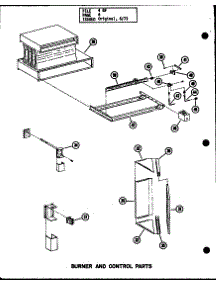 Burner And Control Parts (Gs-80 / P96140-2F) (Gs-80 / P96286-2F) (Gs-100 / P96140-5F) (Gs-100 / P96286-5F) (Gs-120 / P96140-8F) (Gs-120 / P96286-8F) (Gs-140 / P96140-10F) (Gs-140 / P96286-10F) parts for Whirlpool Range P9628611F from AppliancePartsPros.com