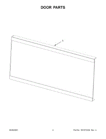 03 - Door Parts parts for Whirlpool Microwave UMV1170LW00 from AppliancePartsPros.com